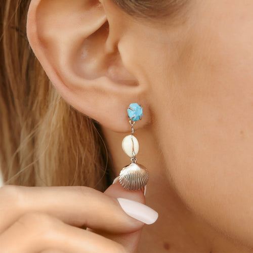 Boucles d'oreilles pendantes Cancun