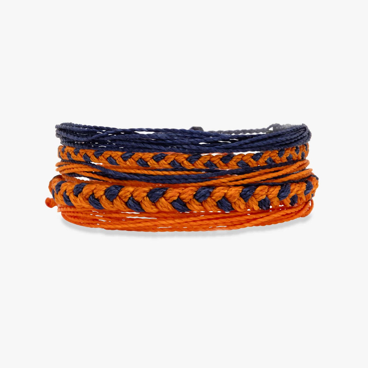 Collection bleu marine et orange