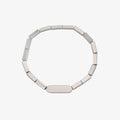 Engravable Rectangle Bead Stretch Bracelet
