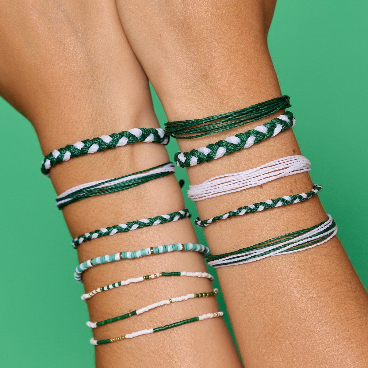 Green & White Collection